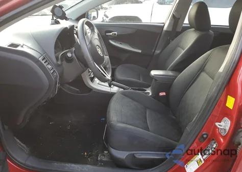 2010 Toyota Corolla Base from USA, damaged, VIN 2T1BU4EE1AC469422